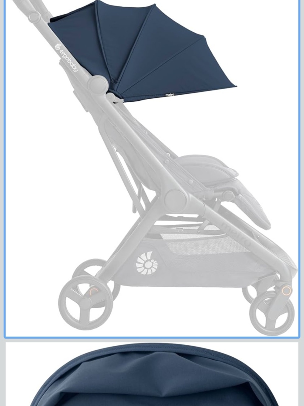Ergobaby Metro Stroller Canopy Sunshade